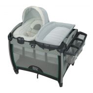 Graco Pack n Play Quick Connect Portable Bouncer Playard with Bassinet, Albie