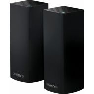 Linksys Velop Tri-Brand Whole Home Mesh WiFi System- 2 Pack- Black (AC2200)
