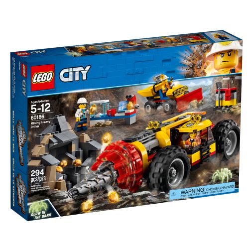  LEGO City Mining Heavy Driller 60186