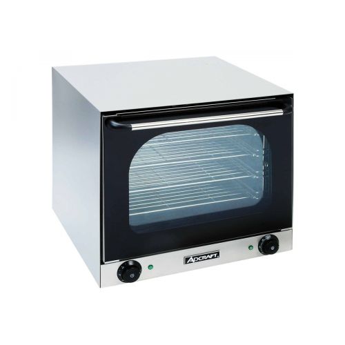  Adcraft AdCraft Countertop Half Size Convection Oven Stainless Steel, 23.5 Width x 21.75 Height x 21 Depth | 1 Each