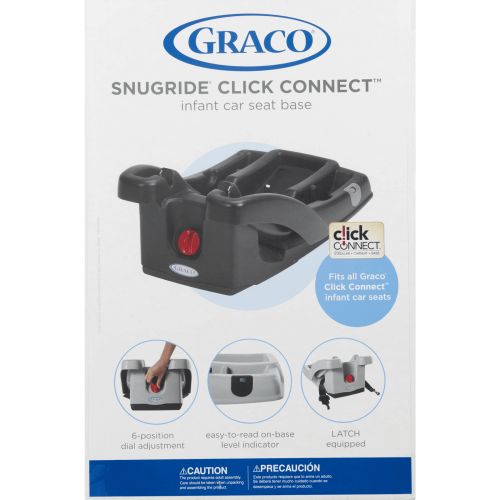 그라코 Graco SnugRide Click Connect LX Infant Car Seat Base, Black