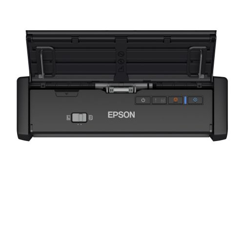 엡손 Epson WorkForce ES-300WR Wireless Color Portable Duplex Document Scanner Accounting Edition for PC and Mac, Auto Document Feeder (ADF)