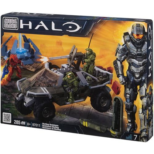 메가블럭 Mega Bloks Halo Warthog Resistance Play Set