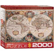 Eurographics EuroGraphics Antique Map of the World 2000-Piece Puzzle