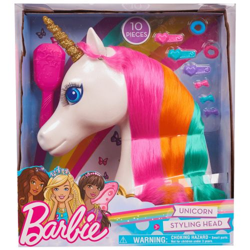 바비 Barbie Dreamtopia Unicorn Styling Head