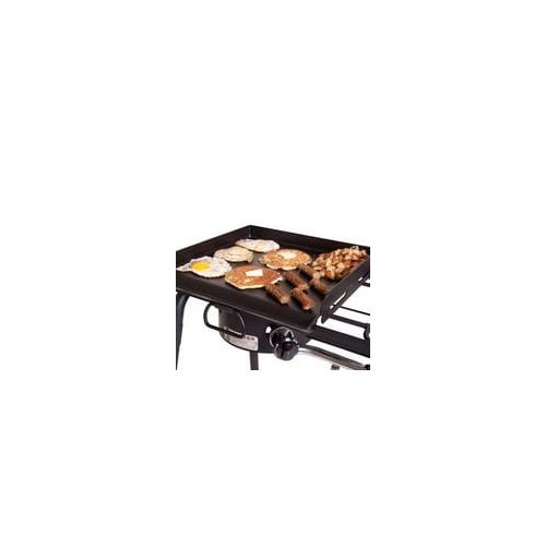  Camp Chef Professional Heavy Duty Steel Deluxe Griddle with Built In Grease Drain, 14 x 16