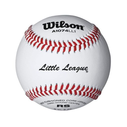 윌슨 Wilson Little League Raised Seam Baseball 12 Pack