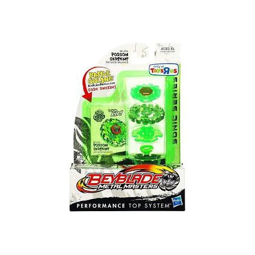 해즈브로 Hasbro Toys Beyblade Metal Masters Sonic Series Poison Serpent Exclusive Single Pack BB-69A