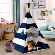 Gymax Portable Play Tent Teepee Children Playhouse Sleeping Dome wCarry Bag