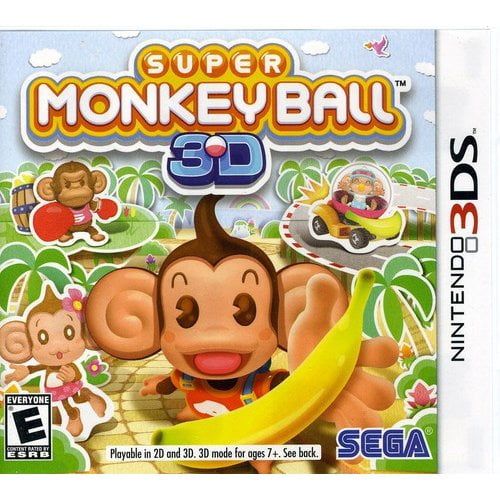 세가 SEGA Super Monkey Ball (Nintendo 3DS)