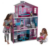 KidKraft Wooden Breanna Dollhouse for 18-Inch Dolls with 12-Piece Accessories