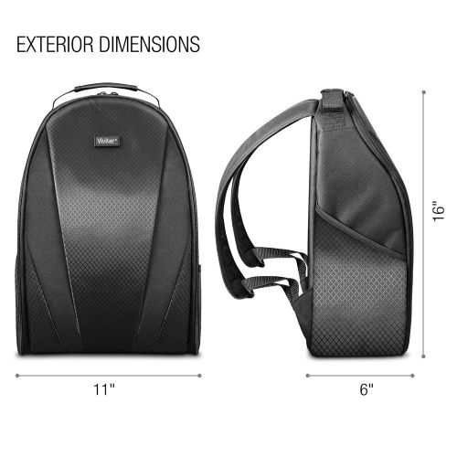  Altura Photo Vivitar Camera Backpack Bag for DSLR Camera, Lens and Accessories