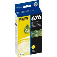 Epson T676XL420 DURABrite Ultra 676 Inkjet Cartridge-Yellow