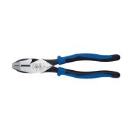Klein Tools J2000-9NECR Heavy Duty Crimping Pliers for Side Cutting, 9-Inch