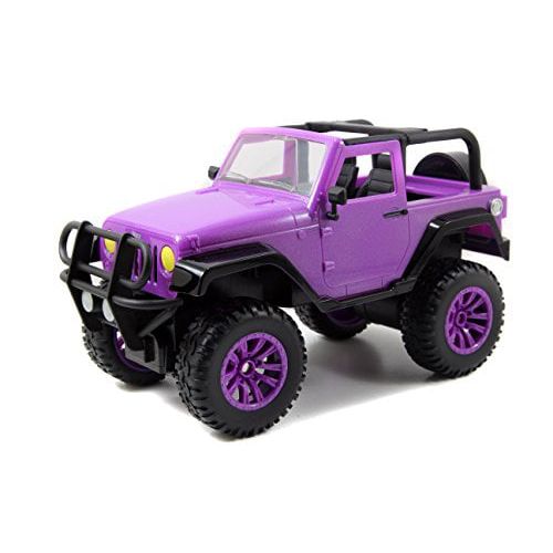 자다 Jada Toys GIRLMAZING Big Foot Jeep RC Vehicle (1:16 Scale), Purple