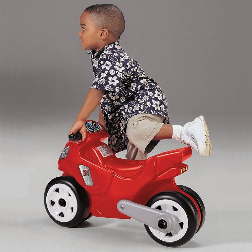 스텝2 Step2 Motorcycle Ride-On for Kids, Red