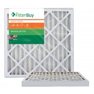 FilterBuy AFB Bronze MERV 6 20x20x2 Pleated AC Furnace Air Filter. Pack of 2 Filters. 100% produced in the USA.