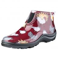 Sloggers 2841CBR06 Size 6 Womens Red Barn Chicken Ankle Boot