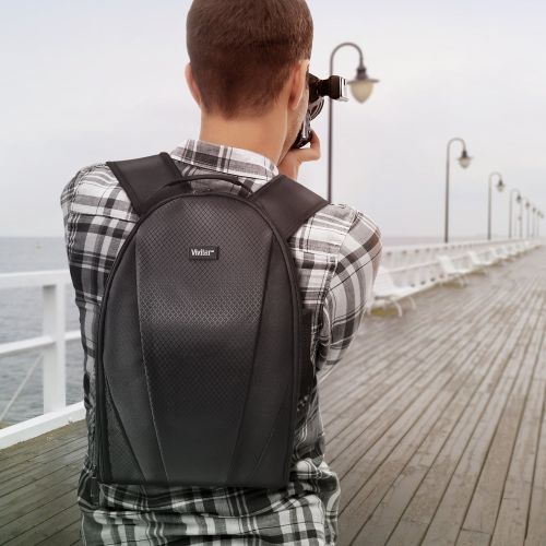  Altura Photo Vivitar Camera Backpack Bag for DSLR Camera, Lens and Accessories