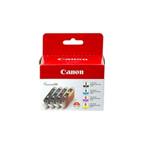캐논 Canon, CNMCLI84PK, CLI8 Ink Tank Cartridge, 4  Pack