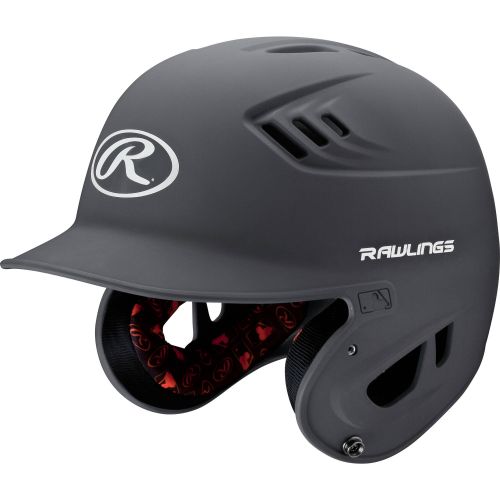 롤링스 Rawlings Senior R16 Series Matte Helmet, Black