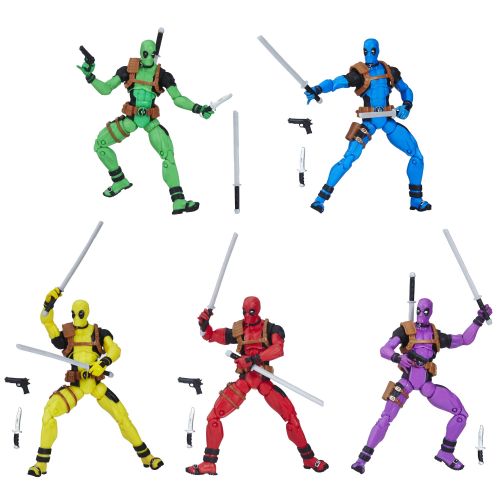마블시리즈 Marvel Classic Marvel Legends Deadpool’s Rainbow Squad 5-Pack