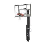 Spalding 88830G 60 Performance Glass In-Ground Basketball System