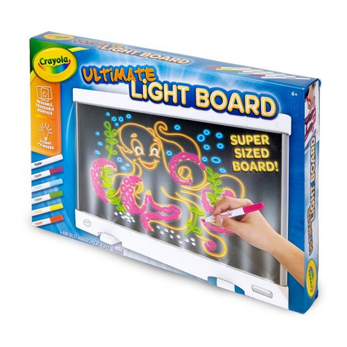  Crayola Ultimate Light Board Drawing Tablet, Ages 6+