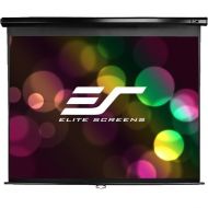 Elite Screens Manual 99 1:1 Manual Ceiling Wall Mount Pull Down Projection Projector Screen
