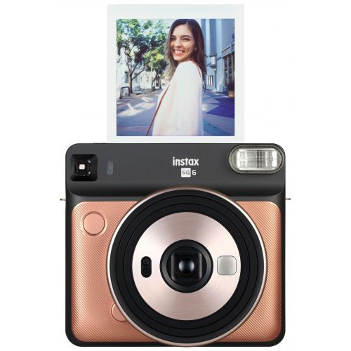 후지필름 Fujifilm Instax Square SQ6 Instant Film Camera - Blush Gold