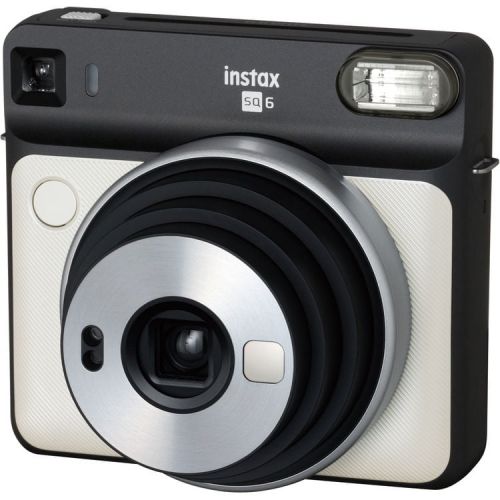  Fujifilm Instax Square SQ6 Instant Film Camera - Pearl White