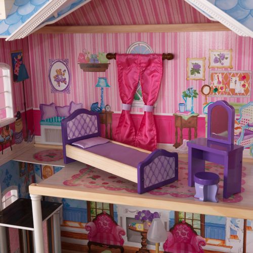 키드크래프트 KidKraft My Dreamy Dollhouse with 14 accessories included