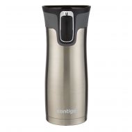 [아마존베스트]Contigo AUTOSEAL West Loop Vacuum-Insulated Stainless Steel Travel Mug with Easy-Clean Lid, 16 oz., Stainless Steel