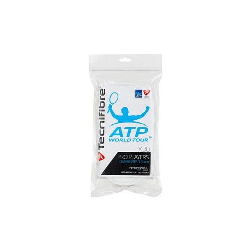  Tecnifibre Pro Players Tennis Overgrip 30 Pack White