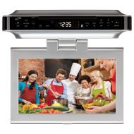 ILive ilive Bluetooth Wireless Under the Counter Cabinet Kitchen LED TVDVD Combo