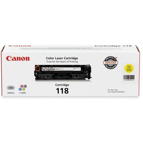 캐논 Canon, CNMCRTDG118YW, CRTDG118 Toner Cartridge, 1 Each