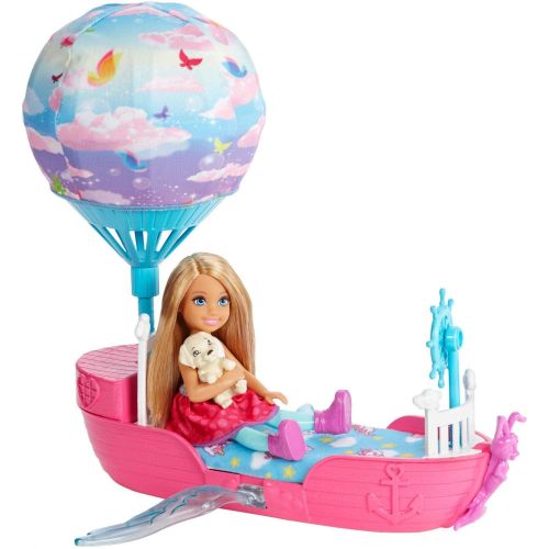 바비 Barbie Dreamtopia Chelsea Doll and Magical Dreamboat