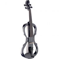Stagg EVN X-44 BK Silent Violin Set with Soft Case and Headphones - Black