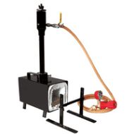 Simond Store Blacksmiths Single Burner Propane Forge with Stand for Knifemaking Farriers