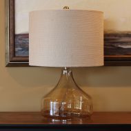 Decor Therapy Luster Glass Table lamp