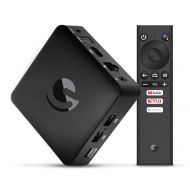 [아마존베스트]Ematic Jetstream 4K Ultra HD Android TV Box with Voice Search Remote (AGT418)