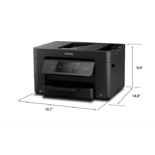 엡손 Epson WorkForce Pro WF-4740 Wireless All-in-One Color Inkjet Printer, Copier, Scanner with Wi-Fi Direct