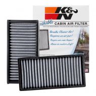 K&N VF2020 Washable & Reusable Cabin Air Filter Cleans and Freshens Incoming Air for your Ford Mustang