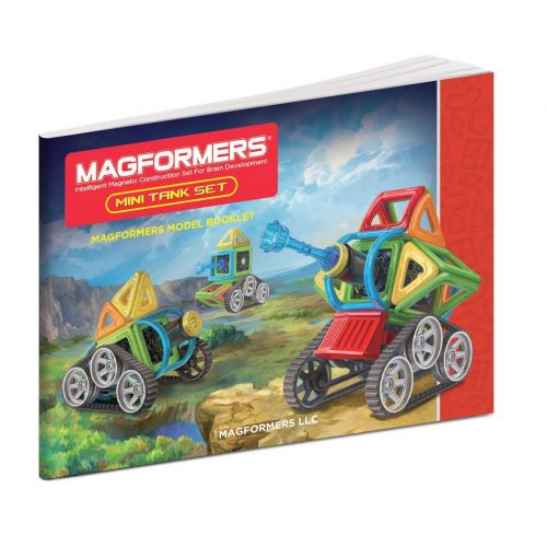  MAGFORMERS Magformers Mini Tank 27-Piece Magnetic Construction Kit