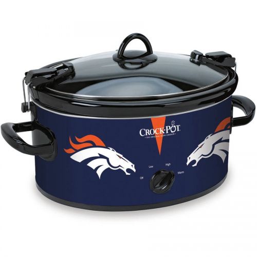크록팟 Crock-Pot NFL 6-Quart Slow Cooker, Denver Broncos