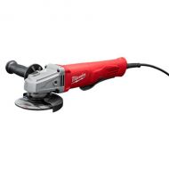 Milwaukee 6142-30 Small Corded Angle Grinder, 120 VAC, 11 A, 1400 W, 11000 rpm, 4-12 in Wheel