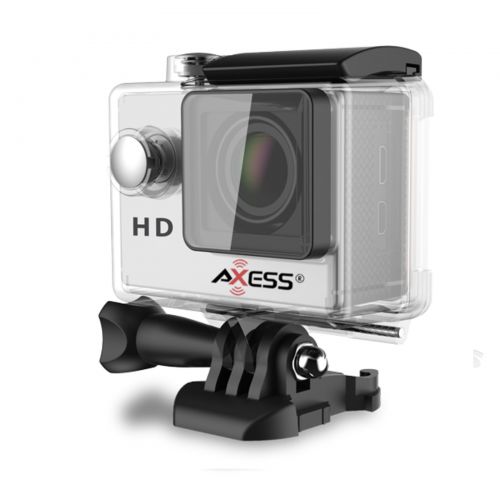  Axess HD 720p Waterproof Action Camera-Silver