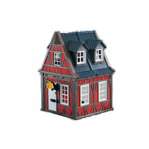 플레이모빌 Playmobil Add On #7785 Red Timbered House - New Factory Sealed