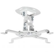 Vivo VIVO Universal Adjustable White Ceiling Projector  Projection Mount Extending Arms (MOUNT-VP01W)