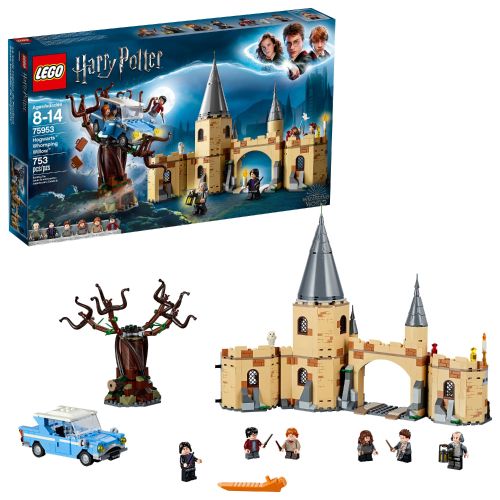  LEGO Lego Harry Potter And The Chamber Of Secrets Hogwarts Whomping Willow 75953 Magic Toys Building Kit, Prisoner Of Azkaban, Hedwig, Hermoine Granger And Severus Snape (753 Pieces)